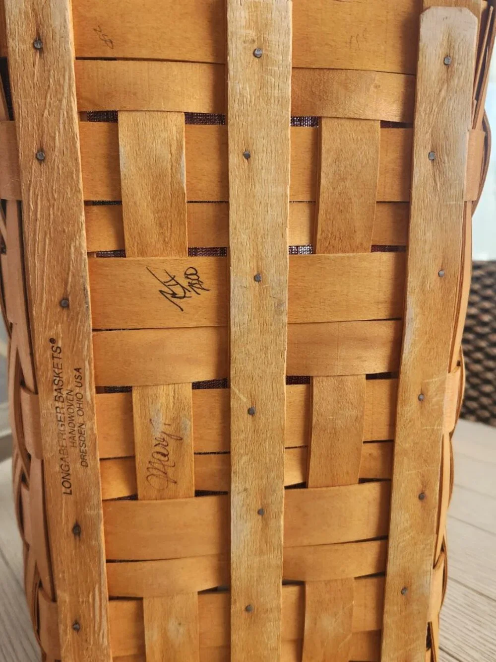 LONGABERGER- Newspaper Basket